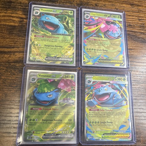Pokemon venusaur set - venusaur, 4