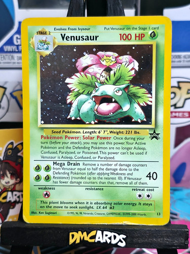Pokemon venusaur promo - pokemon,