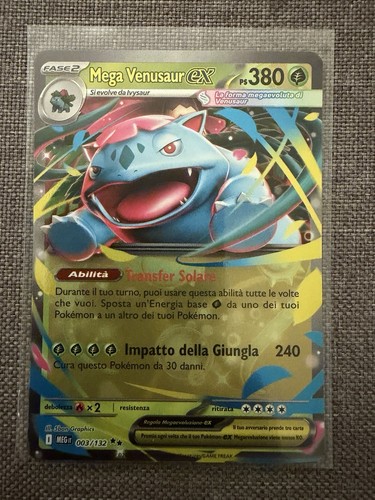 Mega venusaur 003 132 - mega, ex