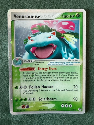 Venusaur 112 rosso - ex, 112/112
