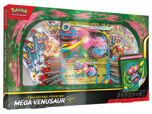 Collezione mega venusaur - mega, ex