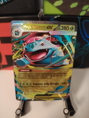 Carta pokemon mega venusaur - carta,
