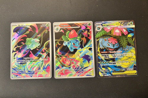 Trio bulbasaur ivysaur - trio, mega