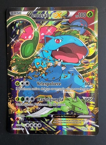 Venusaur xy123 black star - venusaur,