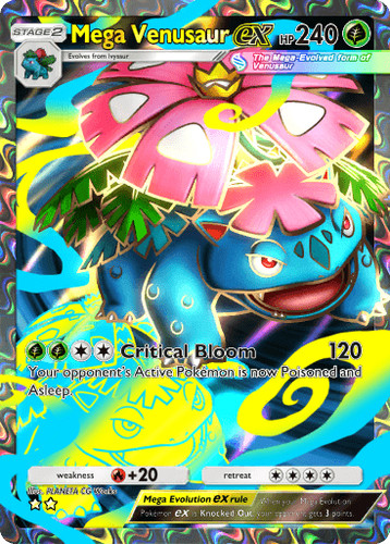 Digital mega venusaur - [digital], ex