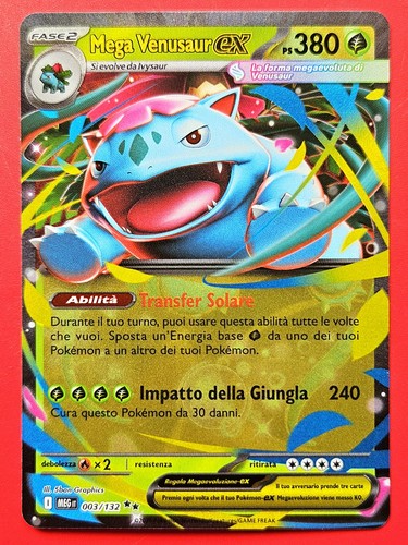 Carta pokemon mega - carta,