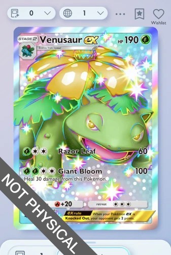 Pokemon tcg pocket venusaur - pocket,