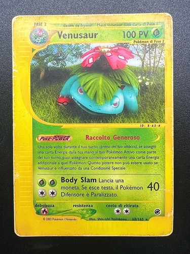 Carta pokemon venusaur - pokemon,