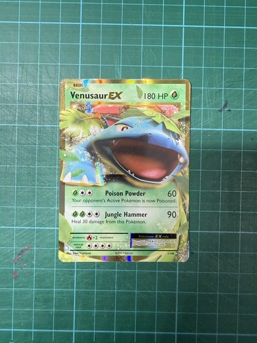 Venusaur 108 holo rare ex - venusaur, 1/108