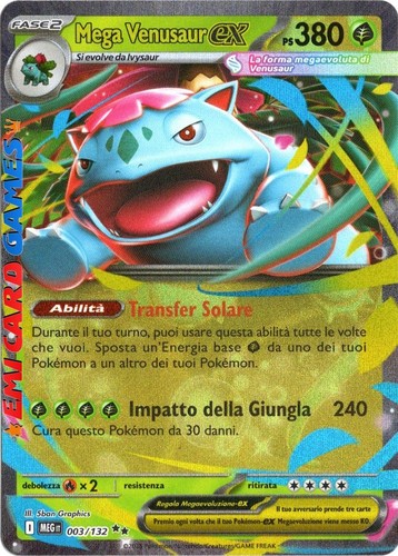 Mega venusaur 003 132 meg - 003/132,