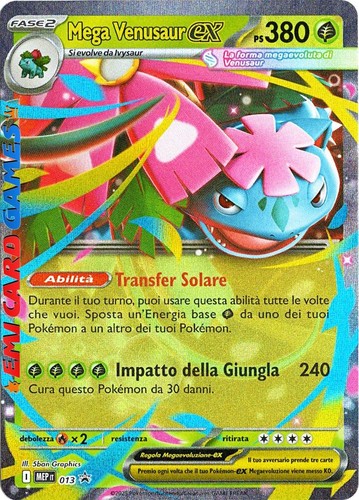 Mega venusaur 013 - mega, ex