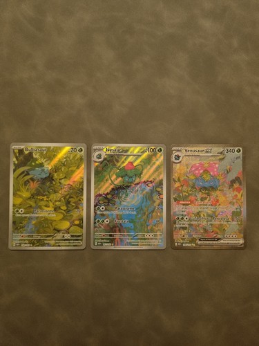 Lotto trio bulbasaur - trio, 166/165