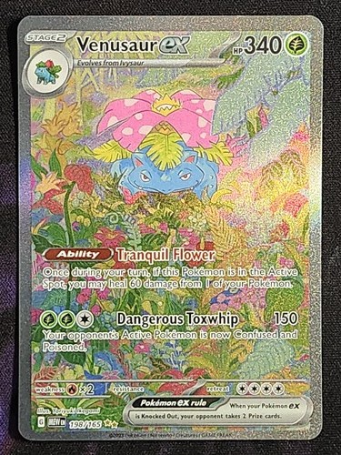Pokemon venusaur 198 165 - ex, 198/165