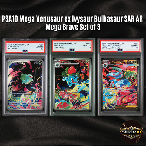 Psa mega venusaur ex - 10,