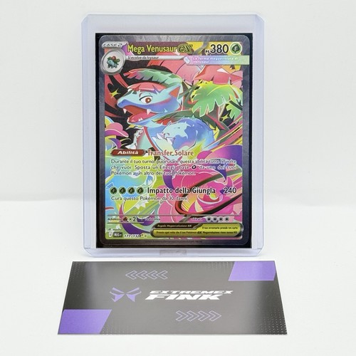 Carta pokemon mega venusaur - venusaur, ex